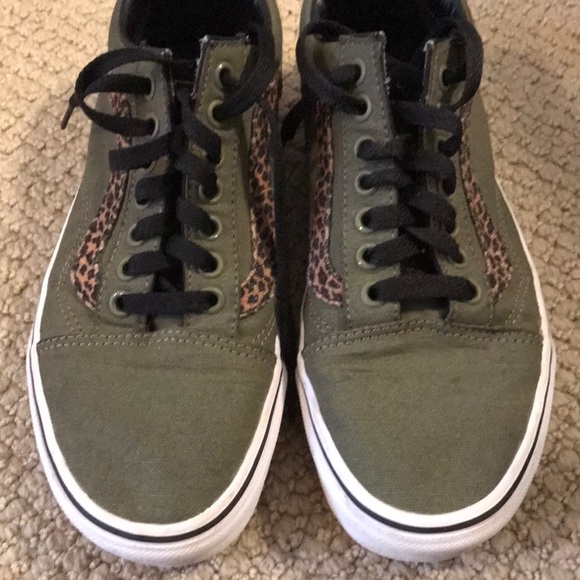 plaid not dead vans cheetah